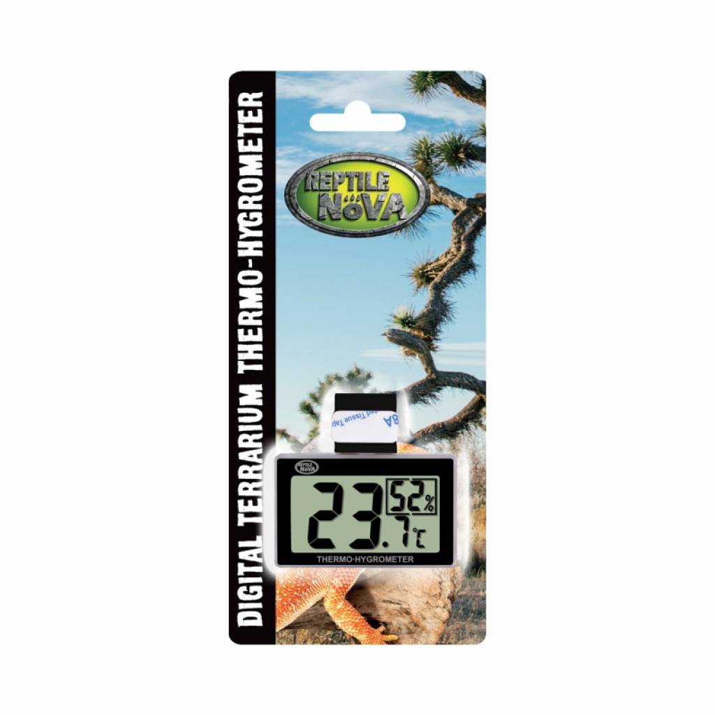 Reptile Nova Digitales Thermometer/Hygrometer